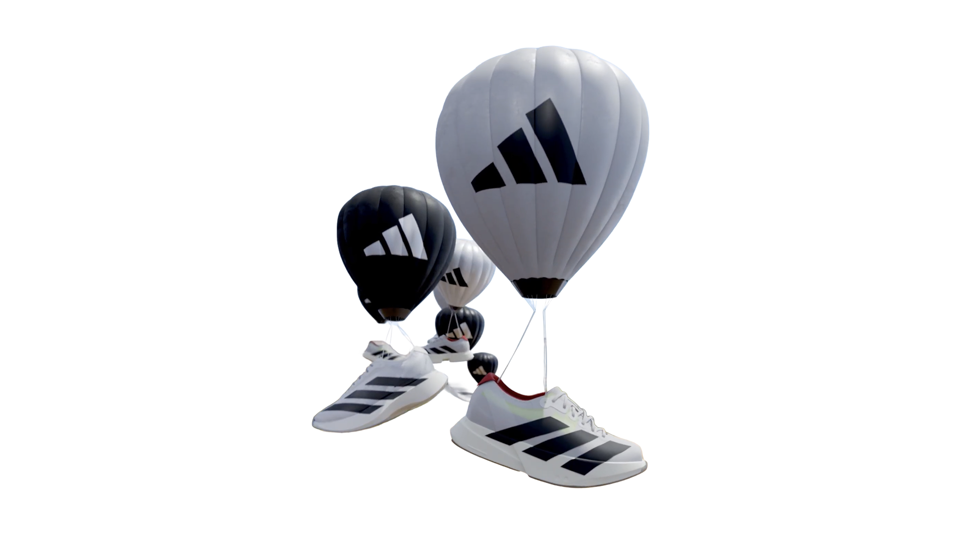 adidas x Score Marathon Teaser 3D render
