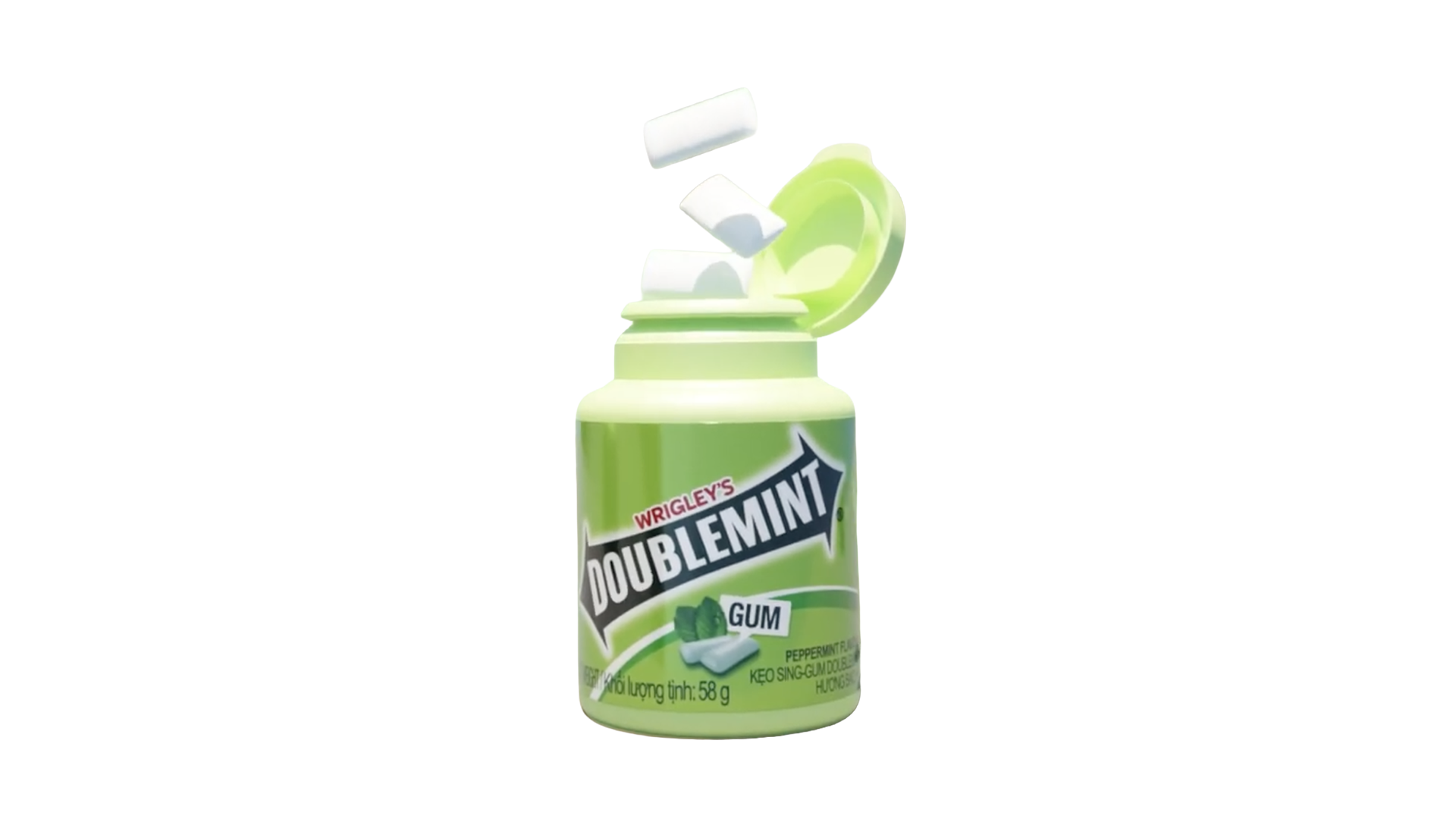 Doublemint Back to the Streets Campaign 3D design